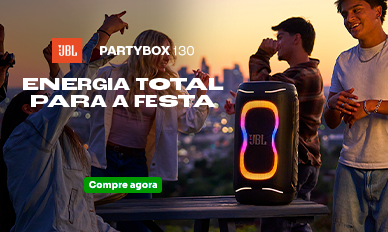 [PARCERIA] JBL - Partybox 130 e 330 - Destaque